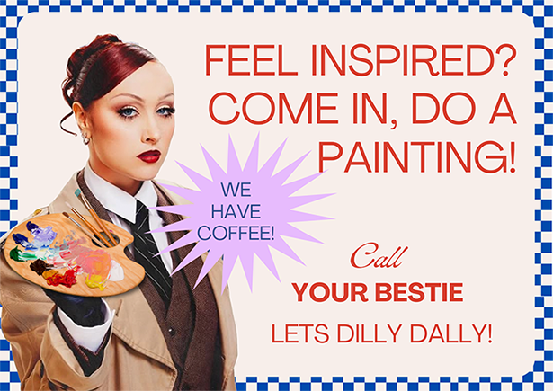 let's dilly dally poster