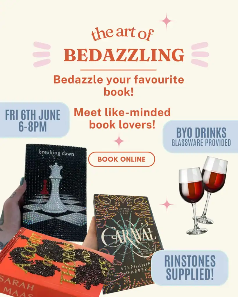 book bedazzle poster