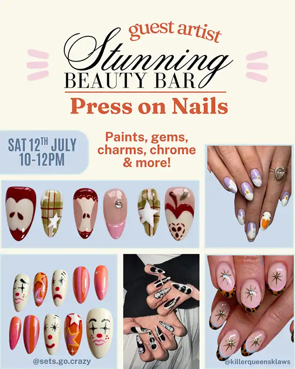 press on nails poster