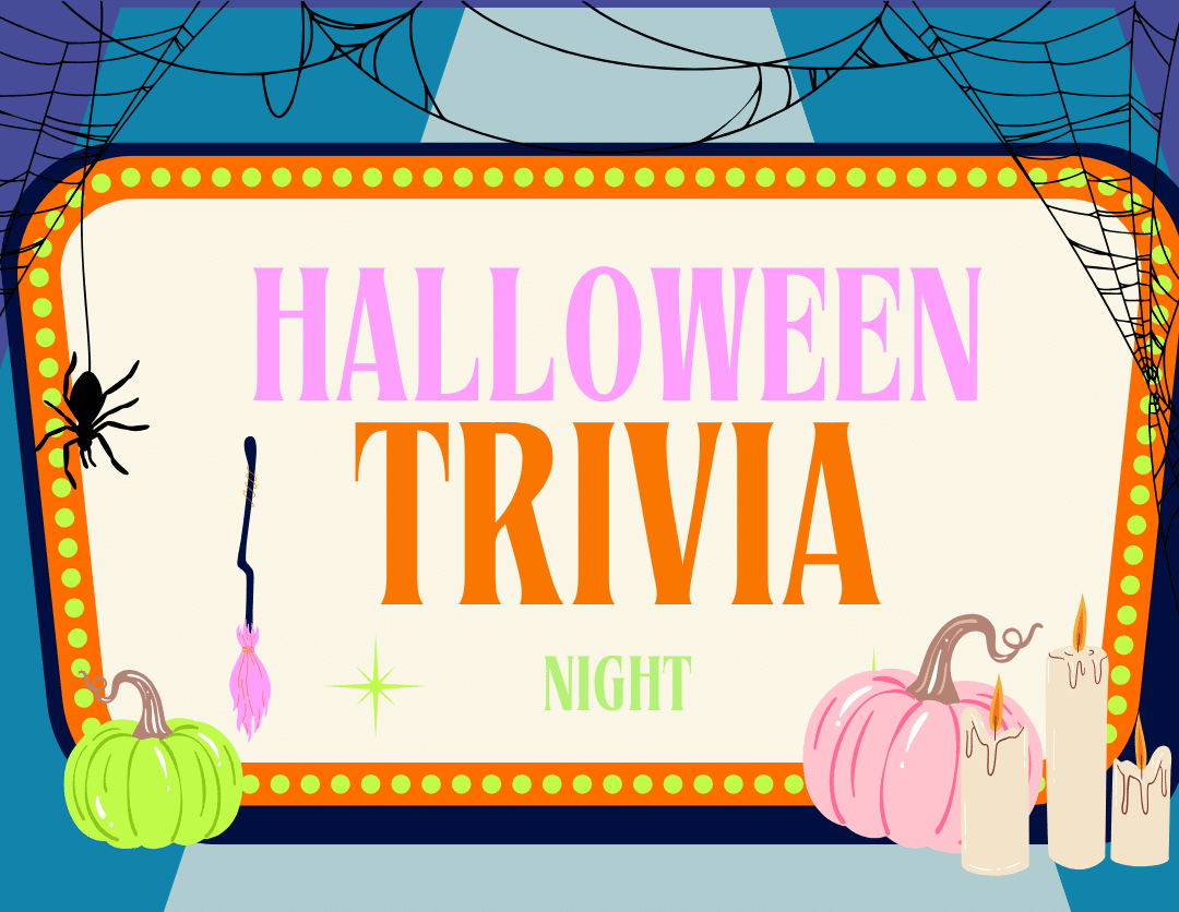 halloween trivia poster