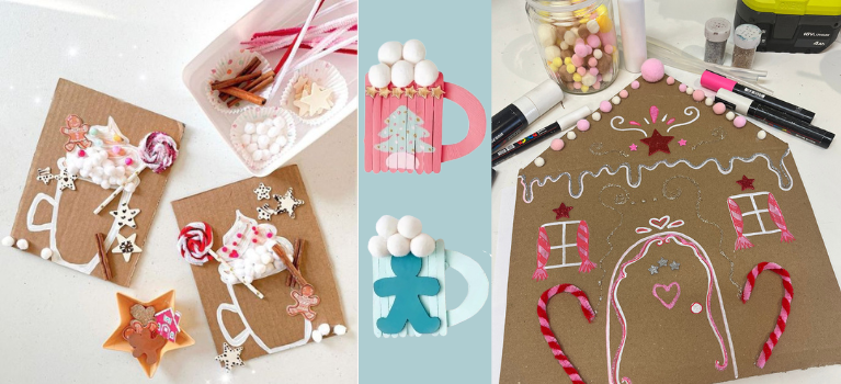 let's dilly dally kids gingerbread houses event poster