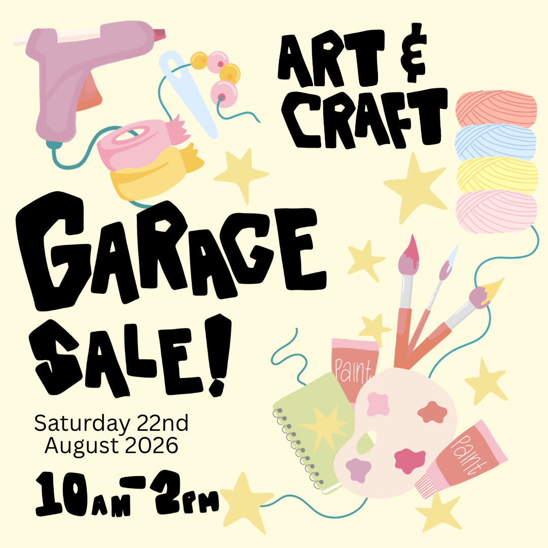 Art & Craft Garage Sale at Let's Dilly Dally, Nambour